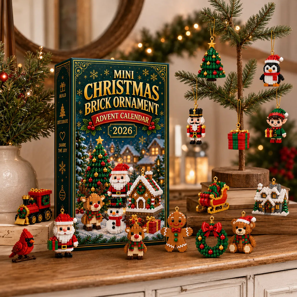 FestiveBuild™ – Calendrier de l’Avent de Noël en Mini-Briques à Construire