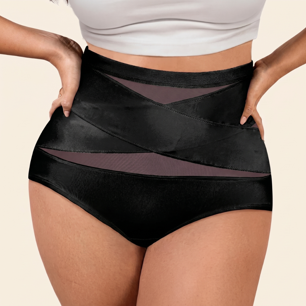 SilhouetteLisse™ – Culotte Gainante Haute à Effet Lissant