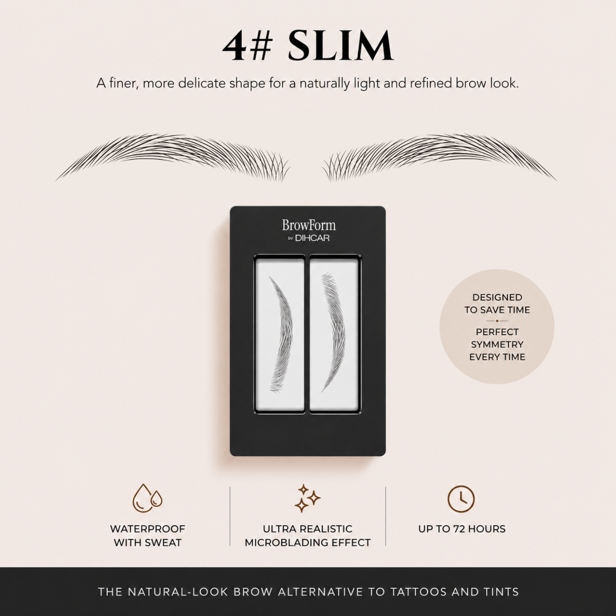 SourcilÉclat™ – Tampon de Mise en Forme des Sourcils