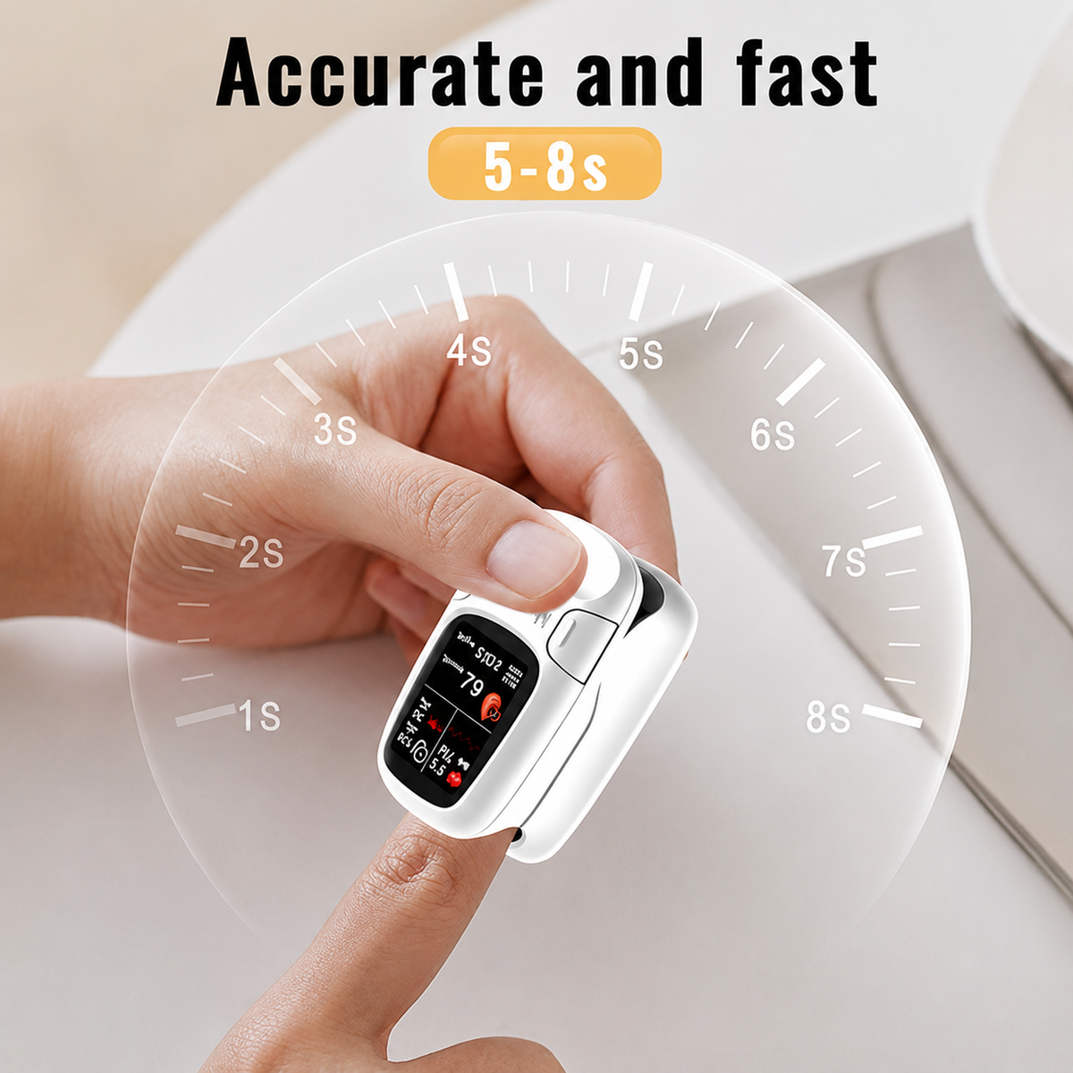 VitalSense™ Moniteur de santé – Pour des mesures simples et sans contact