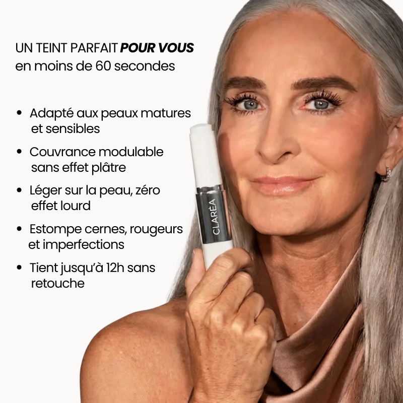 TeintMagique™ – Fond de Teint Intelligent avec Pinceau Intégré