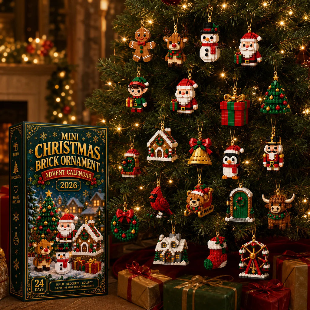 FestiveBuild™ – Calendrier de l’Avent de Noël en Mini-Briques à Construire