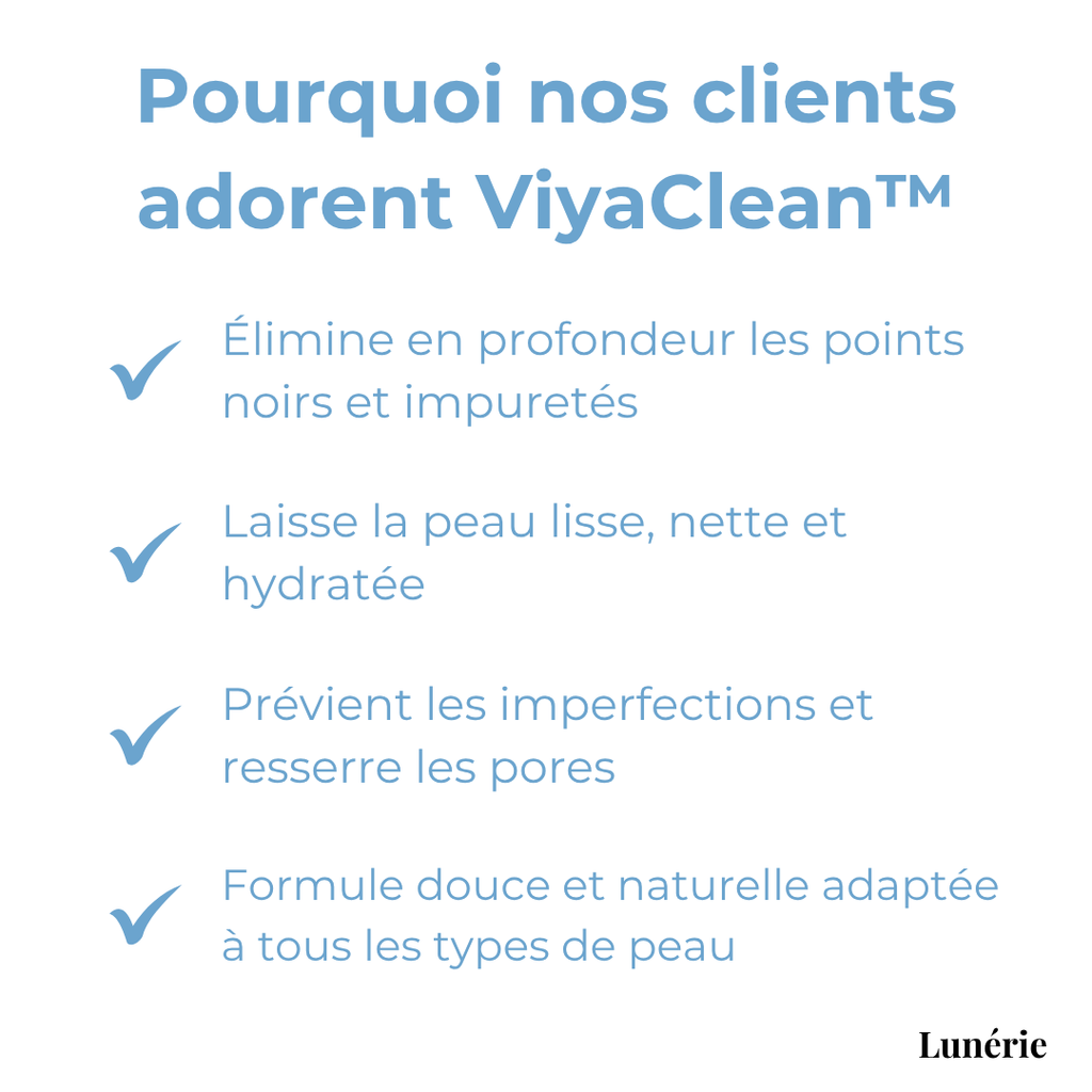 5+5 OFFERTS | ViyaClean™ Sérum Nettoyant pour les Pores