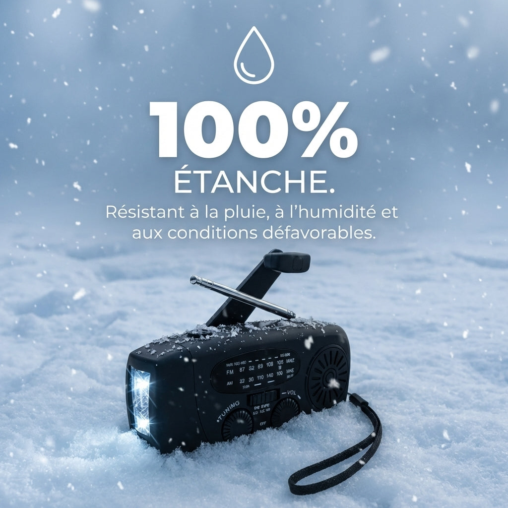 AlerteMax™ – Radio de Secours Multifonction