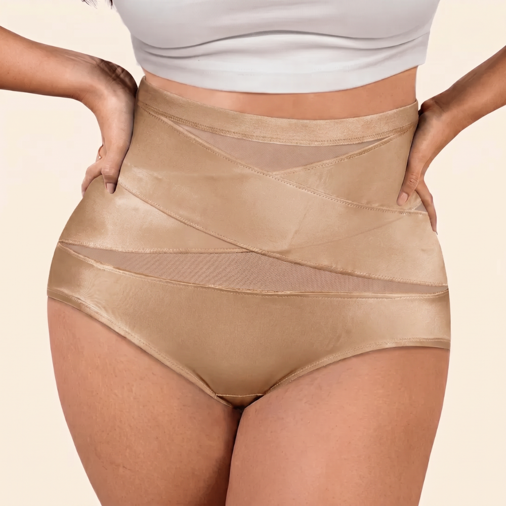 SilhouetteLisse™ – Culotte Gainante Haute à Effet Lissant