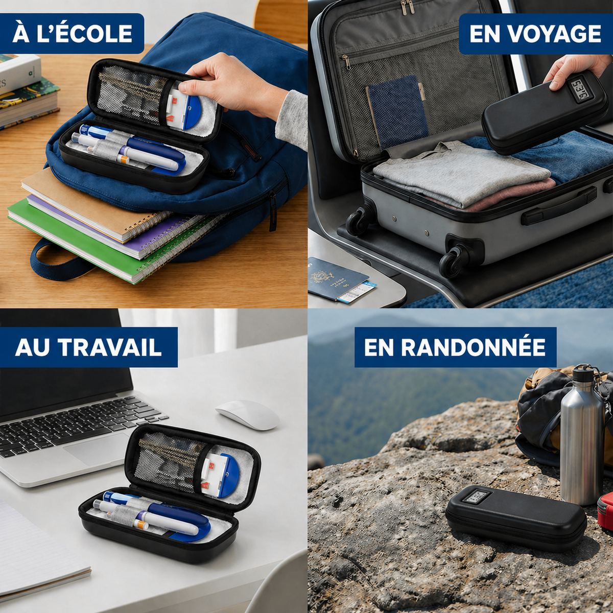 InsuliFrais™ – Pochette Isotherme pour Insuline