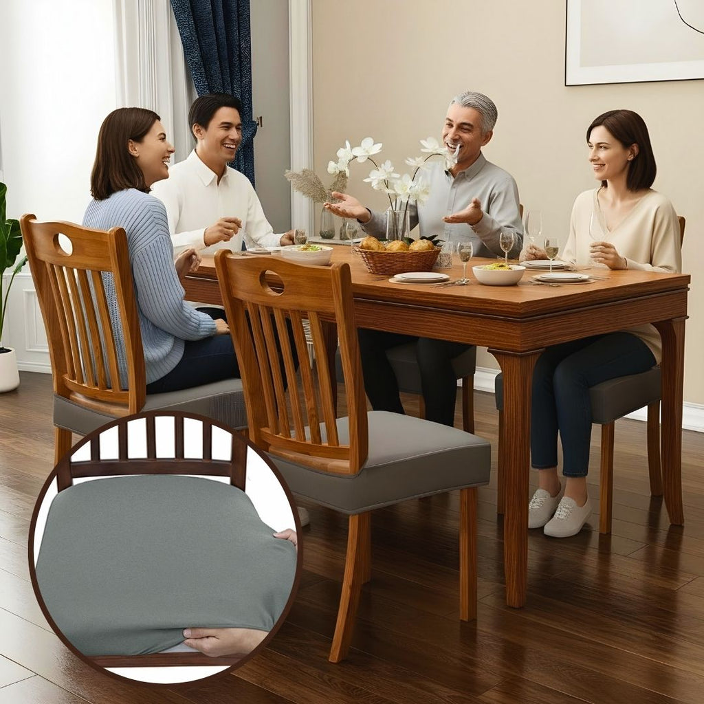 Dernier Jour -50% | FitNest™ Housses de chaise extensibles (lot de 4)