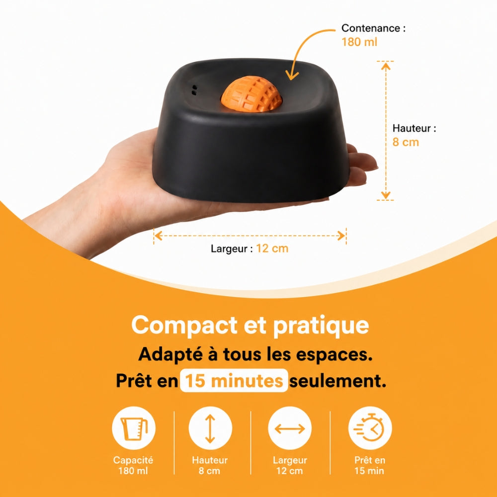 MiamZen™ – Écuelle Interactive Ralentisseuse pour Chiens