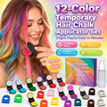 CouleurMèche™ – Kit de Craies Colorantes Temporaires pour Cheveux