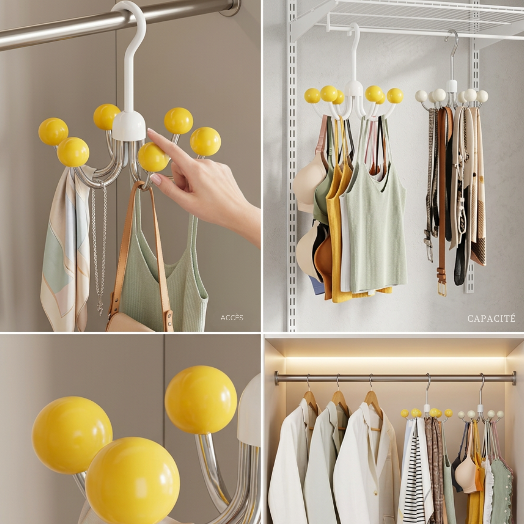 1+2 GRATUIT | FlexiHang™ Organisateur de Placard