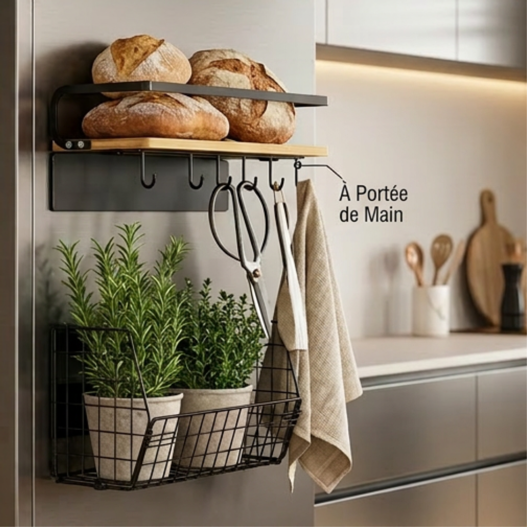 Dernier Jour -50% | FlexiMag™ Étagère murale magnétique