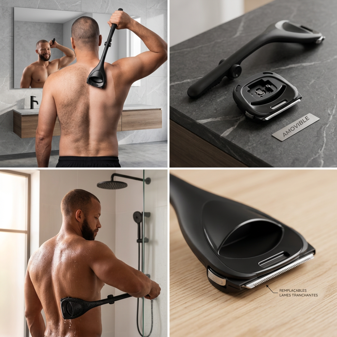 Dernier Jour -50% | BackEase™ Rasage du dos