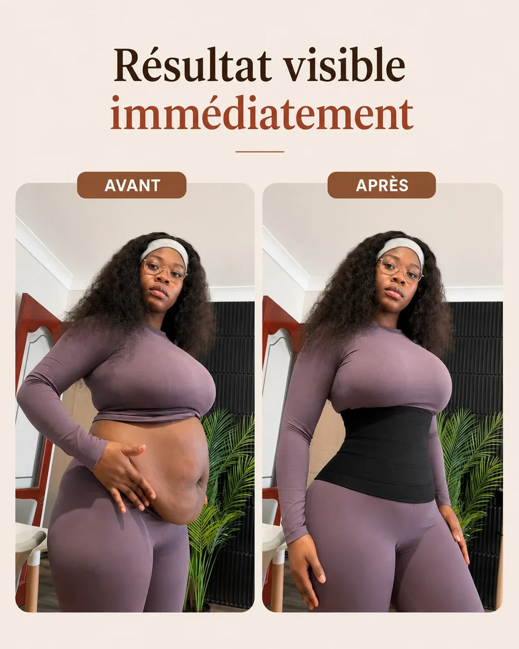 VentreSerein™ – Ceinture de Maintien Post-Partum