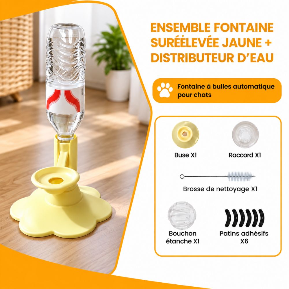 AquaPattes™ – Distributeur d’Eau Automatique pour Animaux