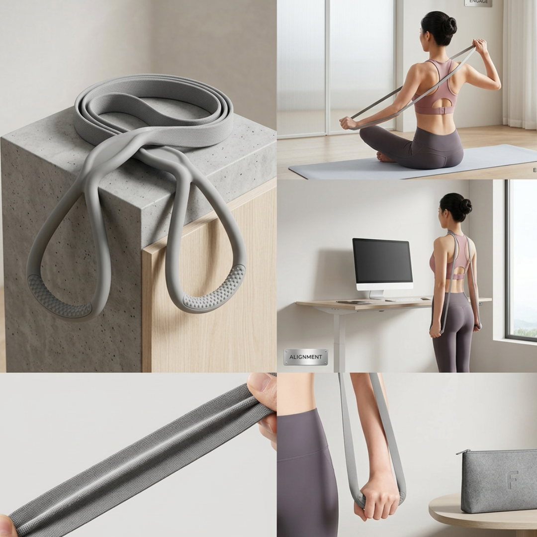 Dernier Jour -50% | FlexAlign™ Bande d’entraînement en forme de 8