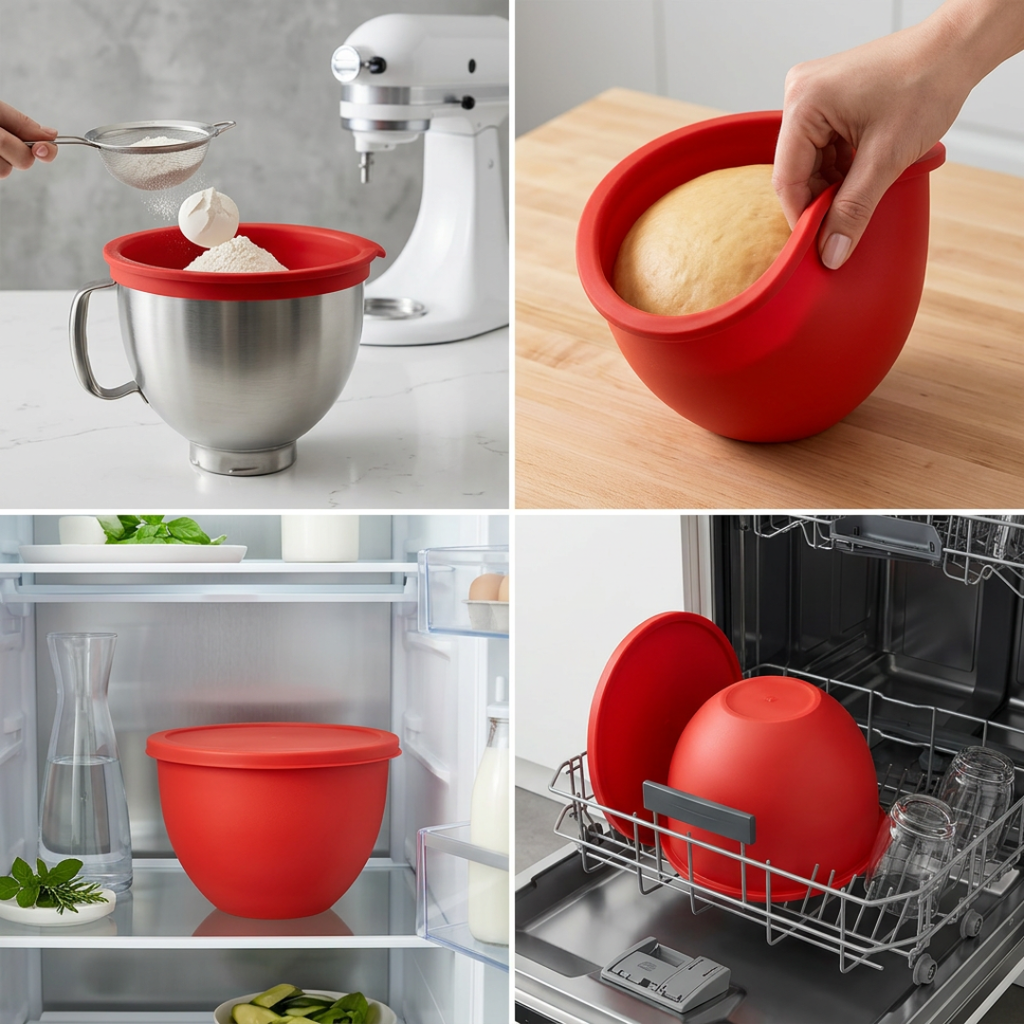 Dernier Jour -50% | BakeTray™ Insert de bol en silicone
