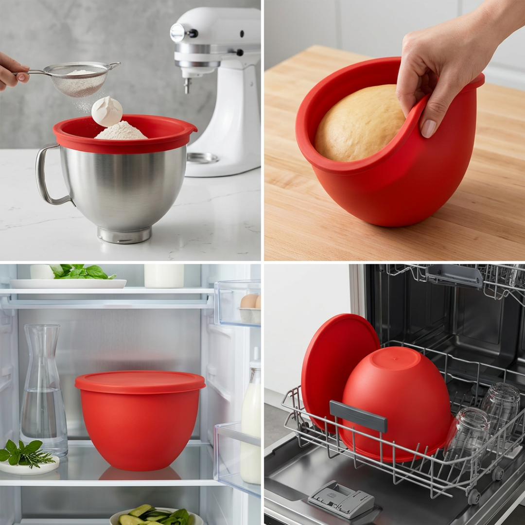 Dernier Jour -50% | BakeTray™ Insert de bol en silicone