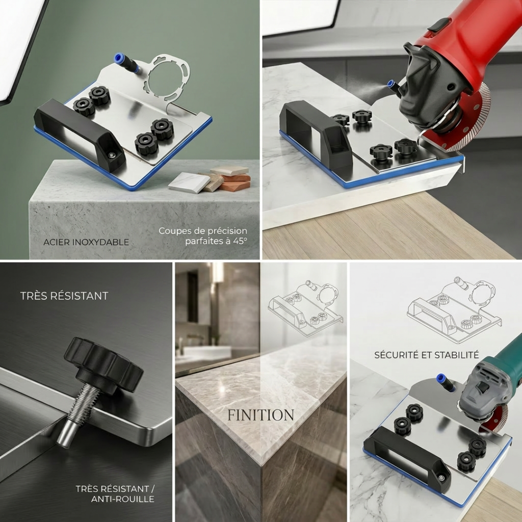 Dernier Jour -50% | AngleFix™ Support pour meuleuse d’angle