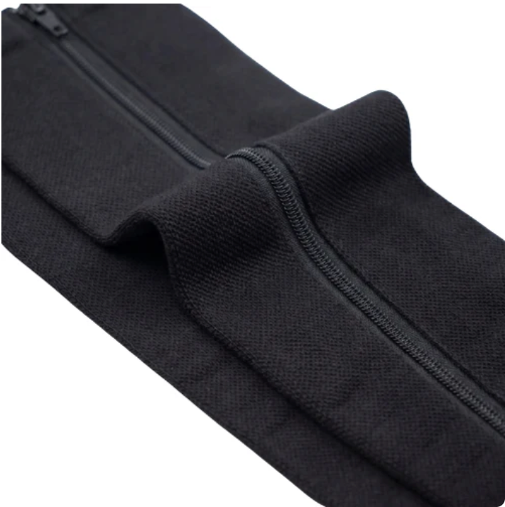 JambesConfort™ – Bas de Compression à Fermeture Éclair pour un Maintien Confortable