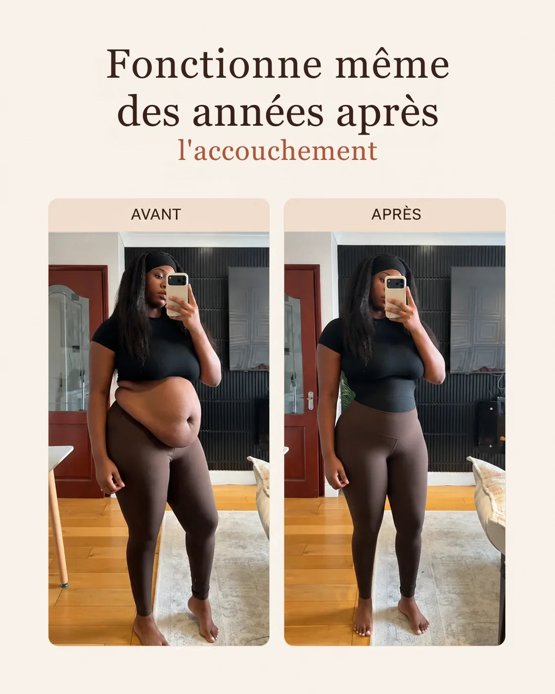 VentreSerein™ – Ceinture de Maintien Post-Partum