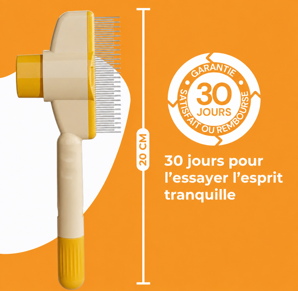 PoilZen™ – Brosse Attrape-Poils pour Animaux