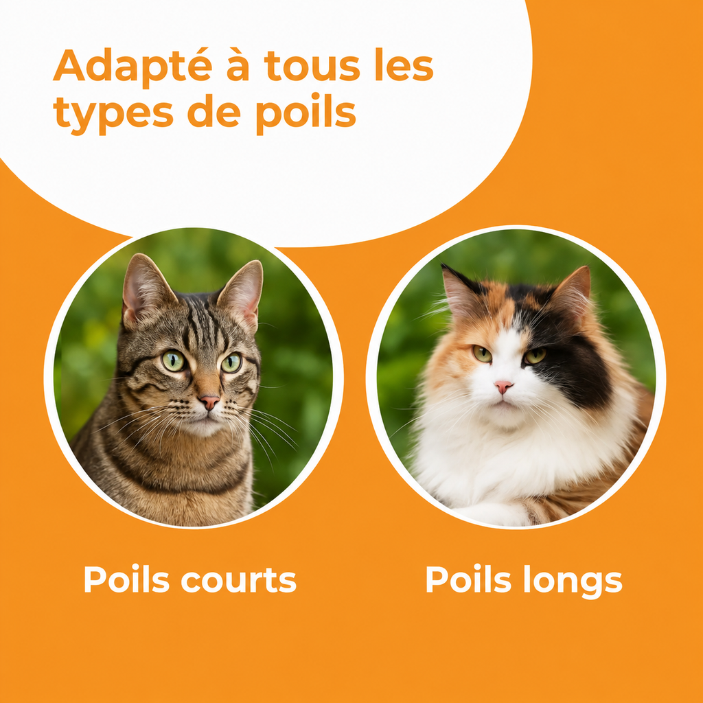 PoilZen™ – Brosse Attrape-Poils pour Animaux