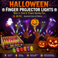 SpookLite™ Projecteur Halloween à Doigt | Mini-Projections Effrayantes pour des Fêtes Magiques