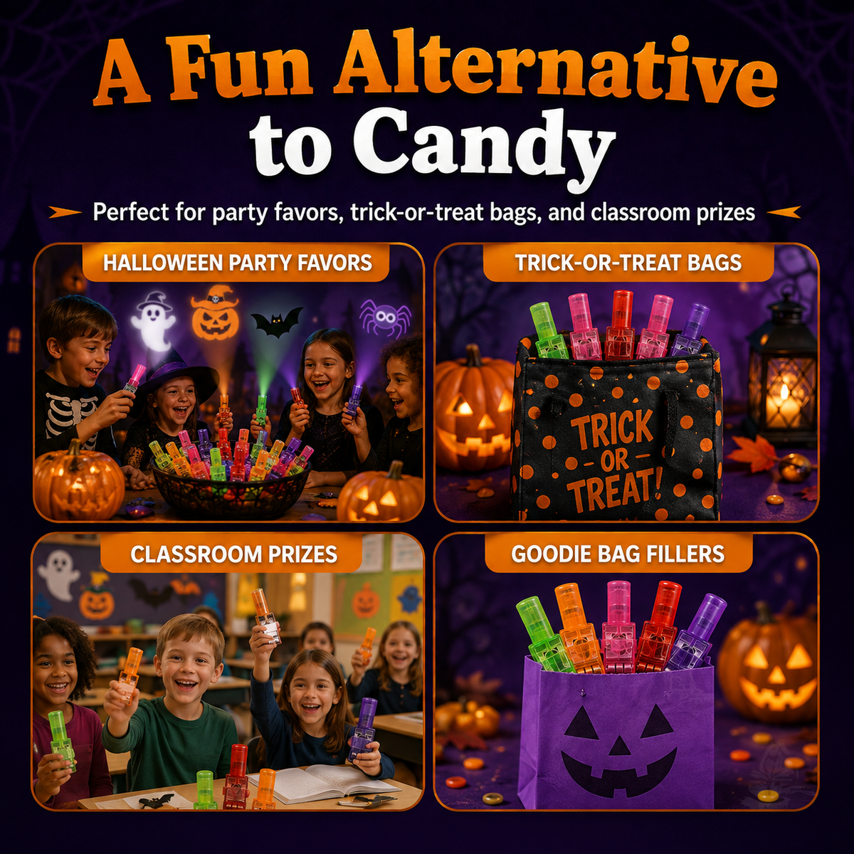 SpookLite™ Projecteur Halloween à Doigt | Mini-Projections Effrayantes pour des Fêtes Magiques