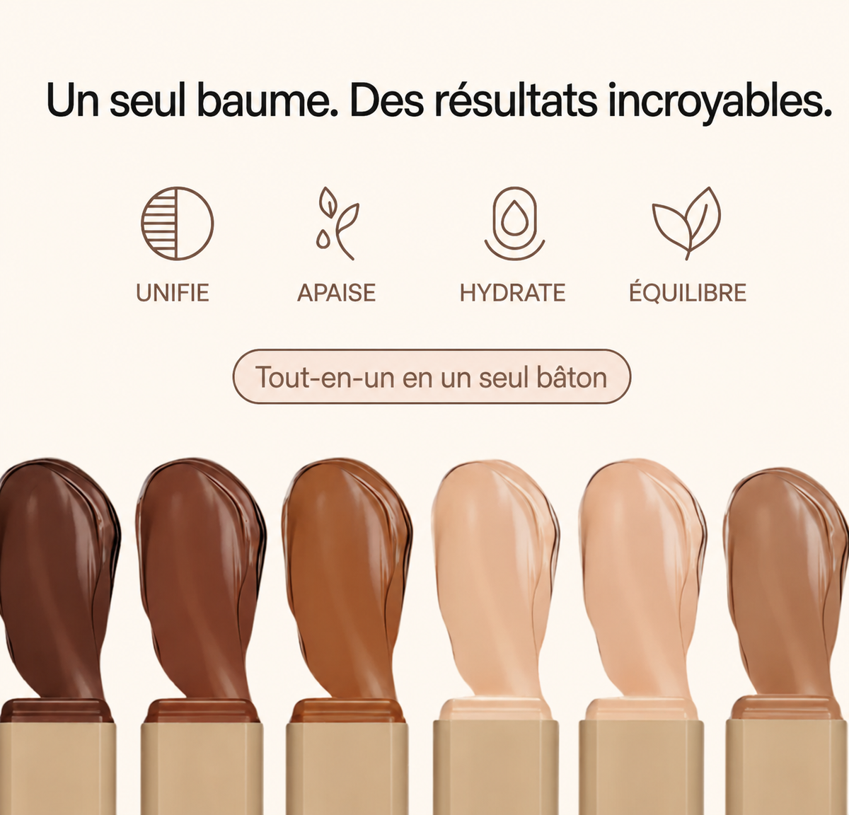 TeintVelours™ – Baume Teinté Perfecteur de Peau