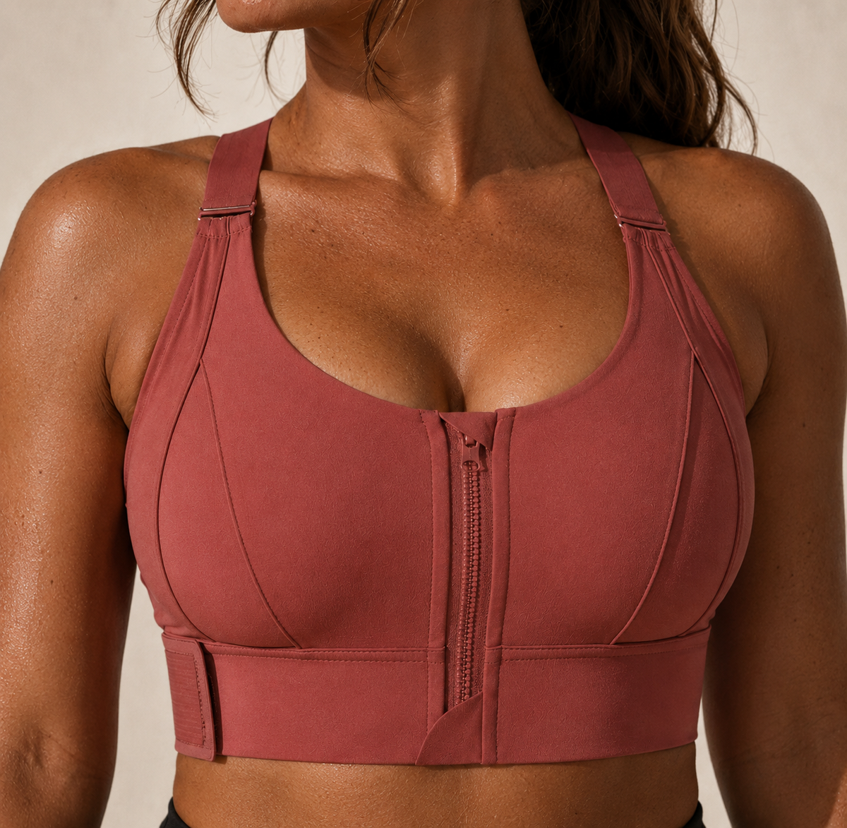 PoitrineActive™ – Brassière de Sport à Maintien Renforcé