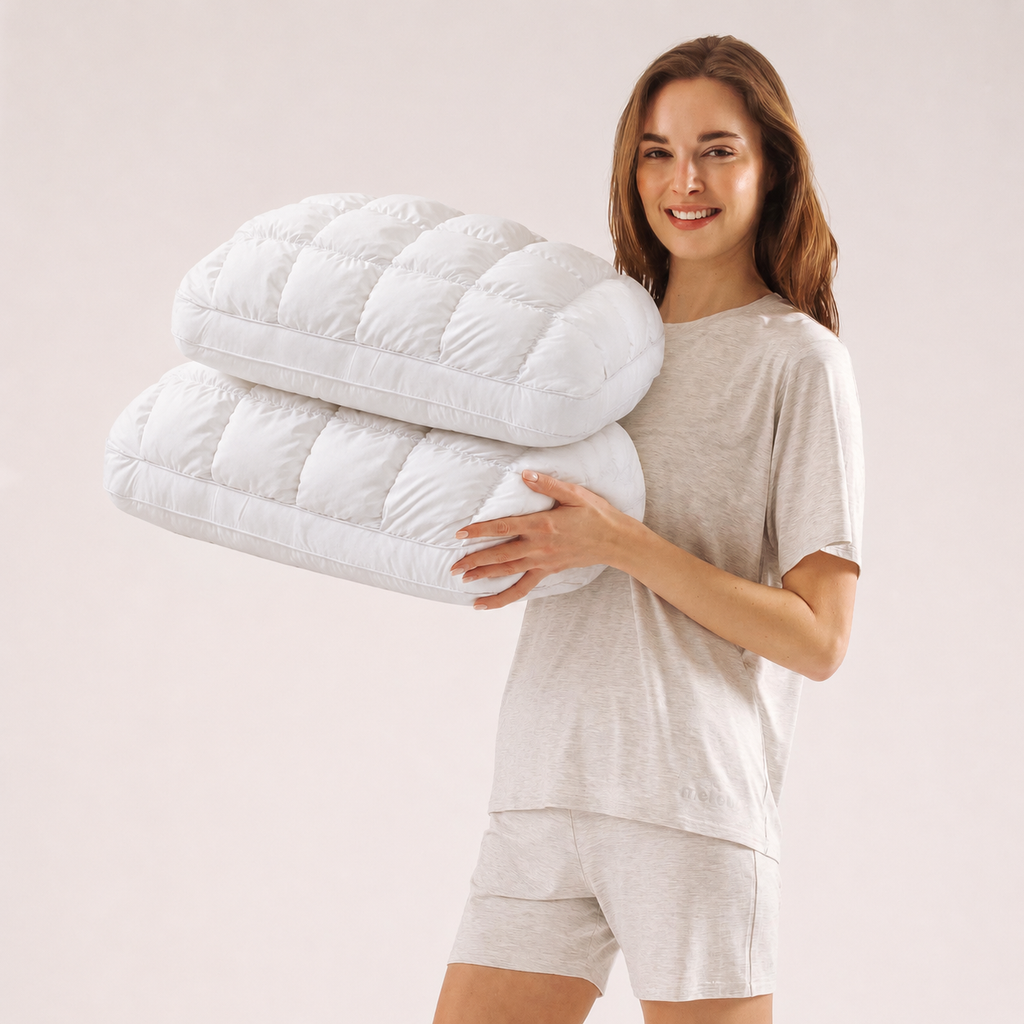 Nuvéa™ Oreiller Orthopédique Premium – Confort Moelleux & Soutien Ergonomique