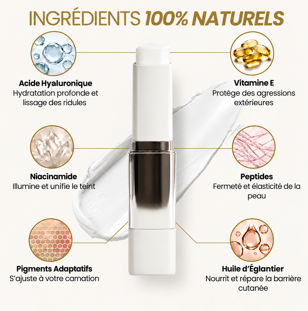 TeintÉlégance™ – Fond de Teint Intelligent avec Pinceau Intégré