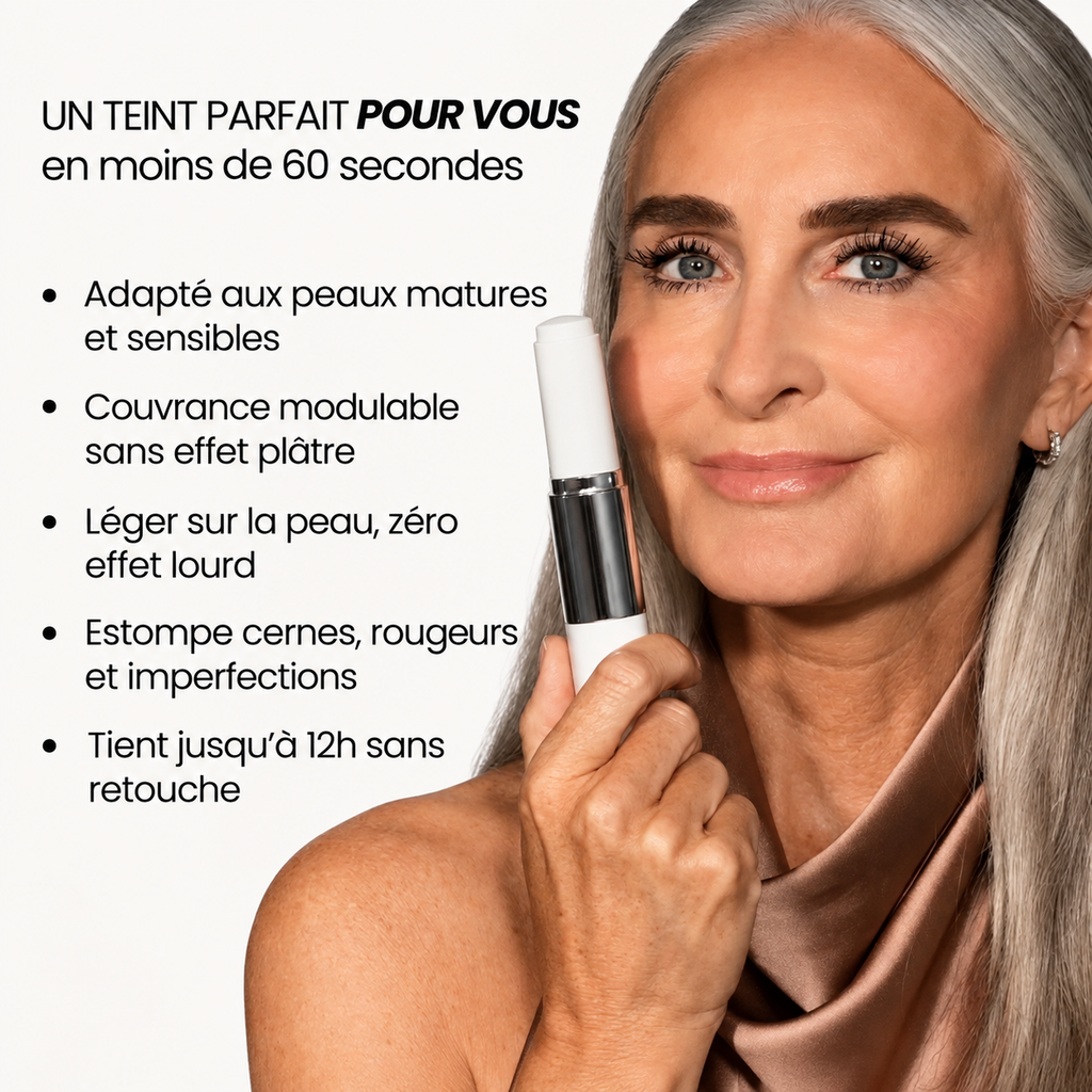 TeintÉlégance™ – Fond de Teint Intelligent avec Pinceau Intégré