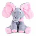ÉléCoucou™ – Éléphant Musical Cache-Cache pour Bébé