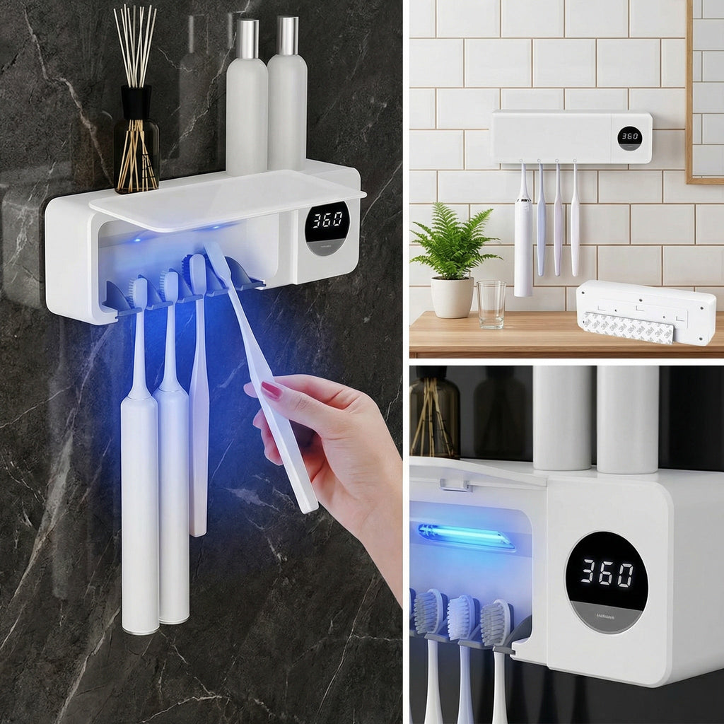 Dernier Jour -50% | CleanBrush™ Stérilisateur UV pour Brosse à Dents