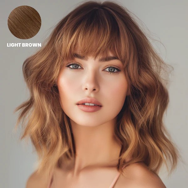 Dernier Jour -50% | ClipBangs™ Frange à clip (100% cheveux naturels)