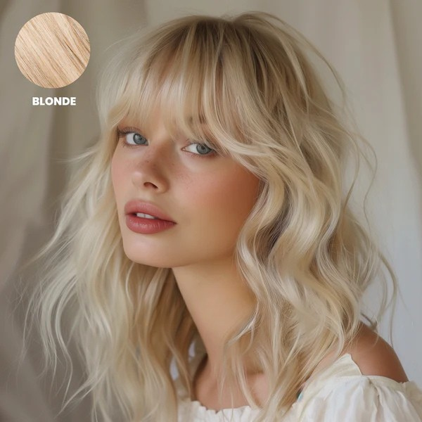 Dernier Jour -50% | ClipBangs™ Frange à clip (100% cheveux naturels)