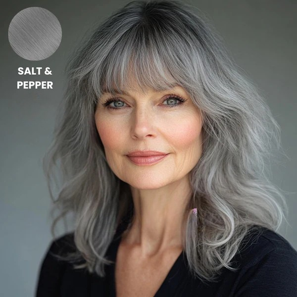 Dernier Jour -50% | ClipBangs™ Frange à clip (100% cheveux naturels)