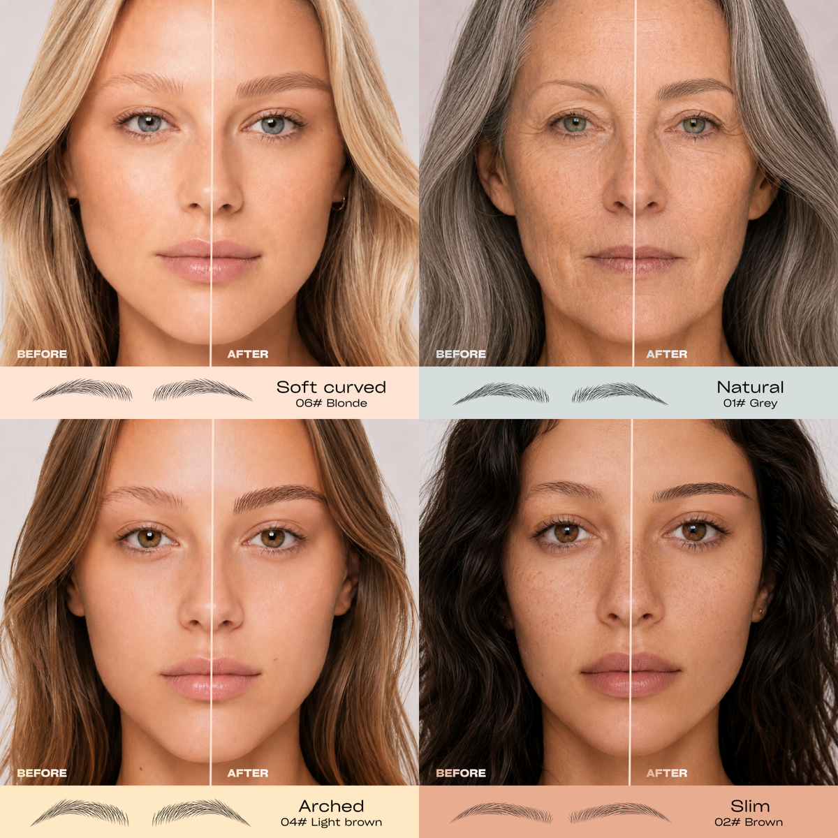 SourcilÉclat™ – Tampon de Mise en Forme des Sourcils