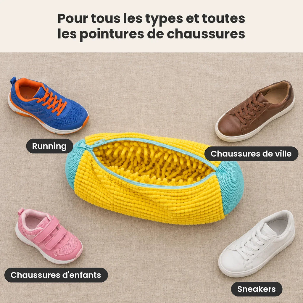LavePas™ – Sac de Lavage Protecteur pour Chaussures
