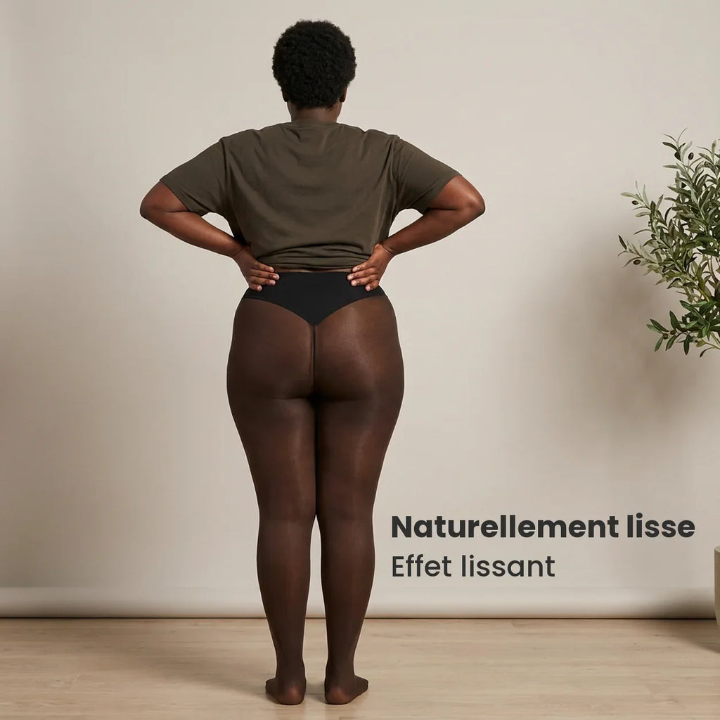 ThermoSilhouette™ – Collant Thermique Sculptant à Effet Lissant