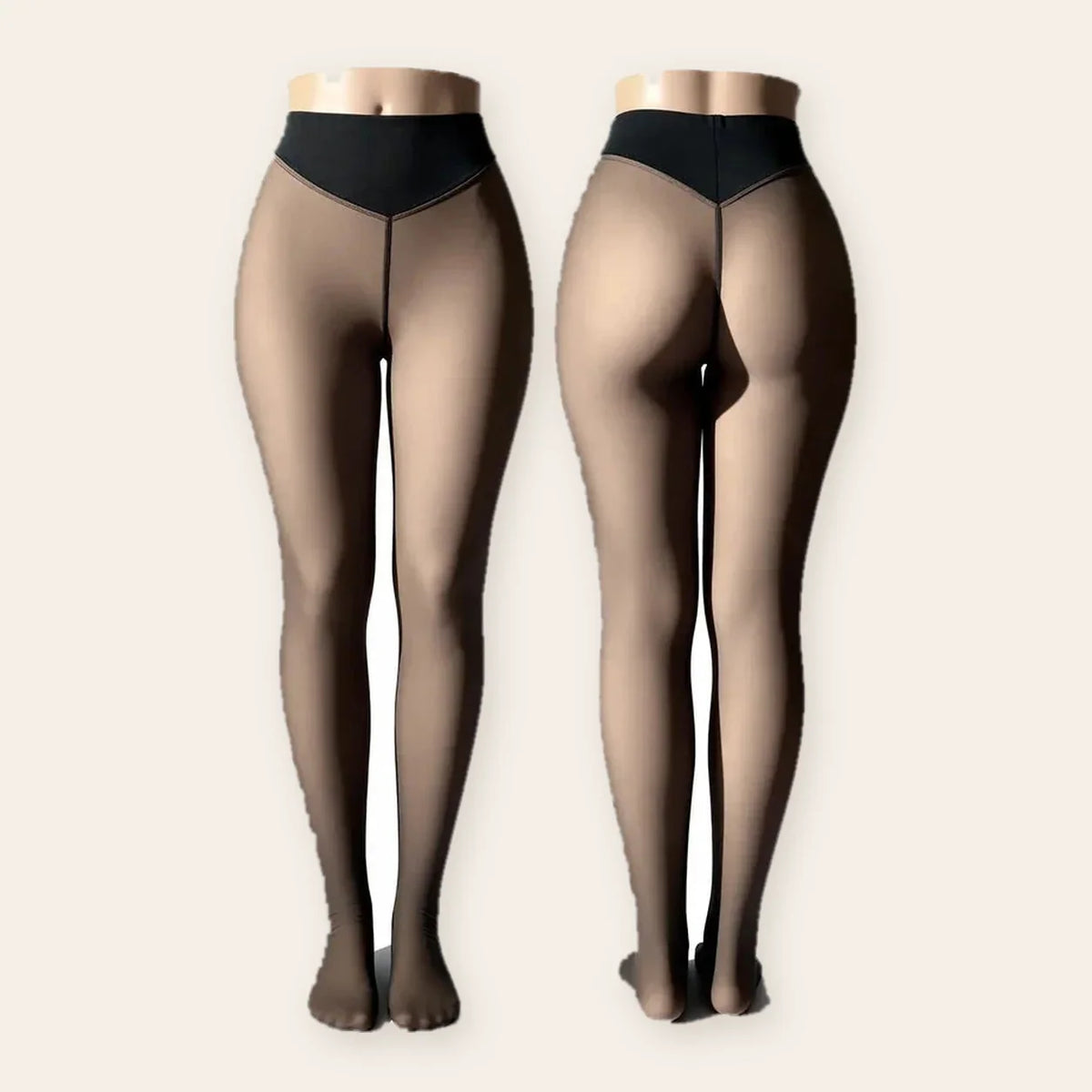 ThermoSilhouette™ – Collant Thermique Sculptant à Effet Lissant