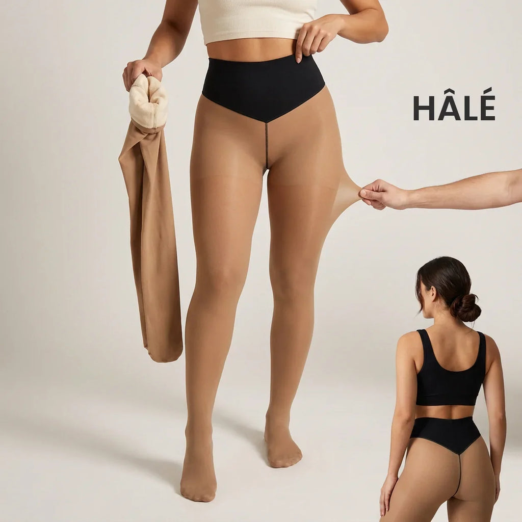 ThermoSilhouette™ – Collant Thermique Sculptant à Effet Lissant