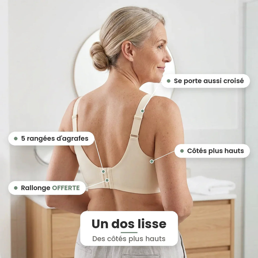 GalbeDouce™ – Soutien-Gorge Sans Armature à Maintien Souple et Confortable