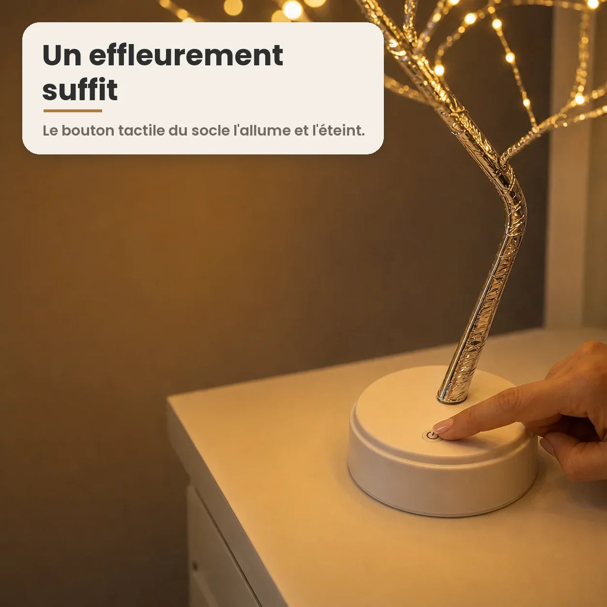 ArbreÉclat™ – Arbre Lumineux Décoratif à 108 LED
