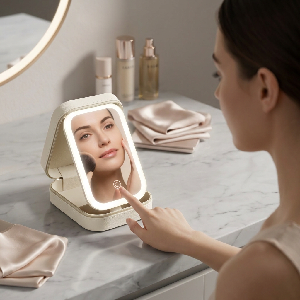Dernier Jour -50% | GlamCase™ Trousse de Maquillage LED
