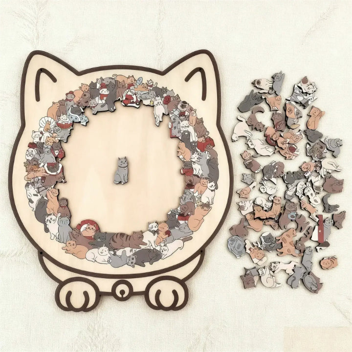 Dernier Jour -50% | CatPuzzle™ Casse-Tête Créatif Chat