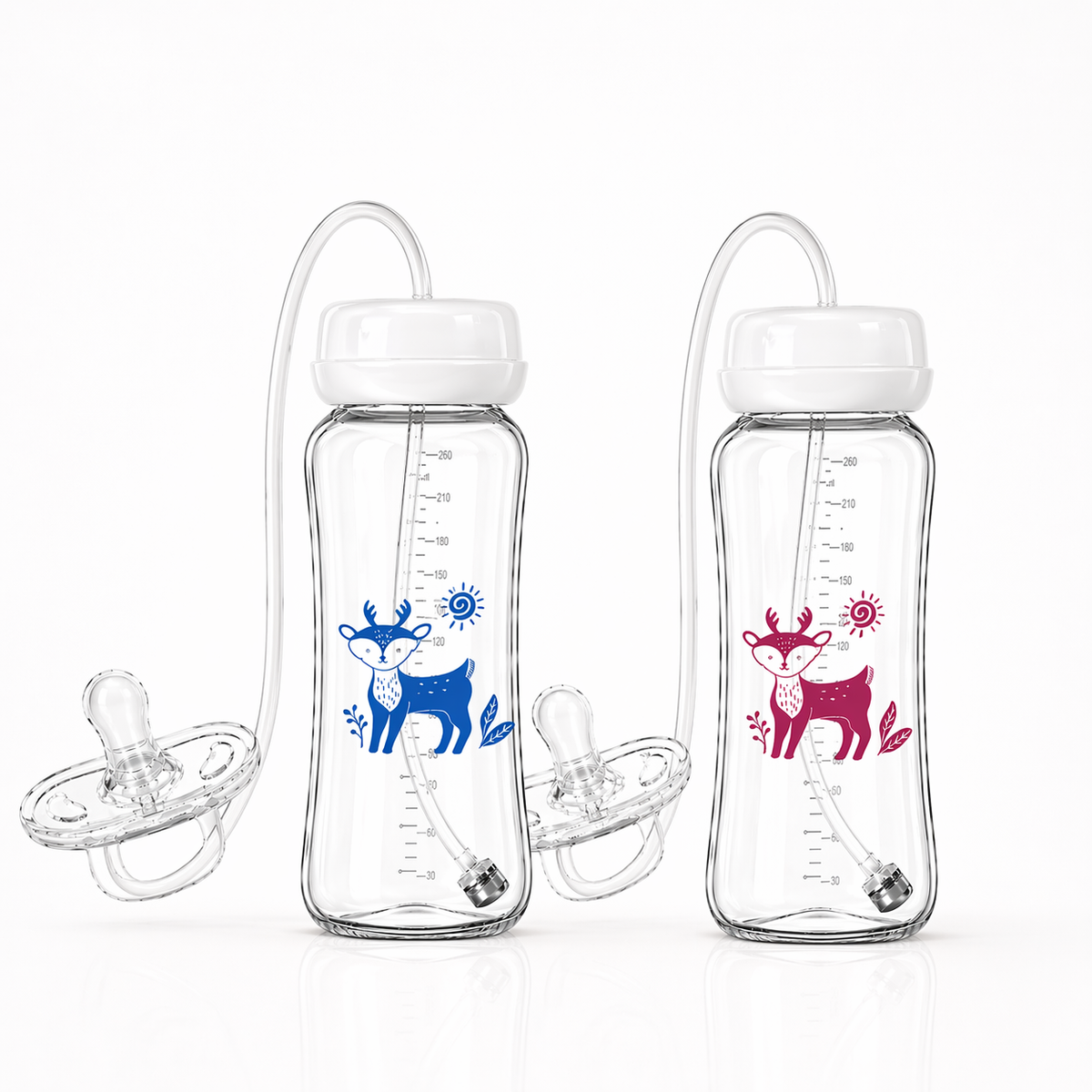 BébéLibre™ – Biberon Anti-Colique Mains Libres