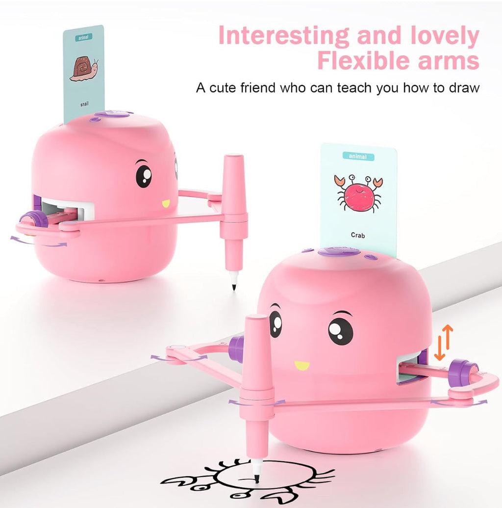 DoodleBot™ Robot Dessinateur Interactif | Apprendre à Dessiner & Développer sa Créativité 🤖🎨