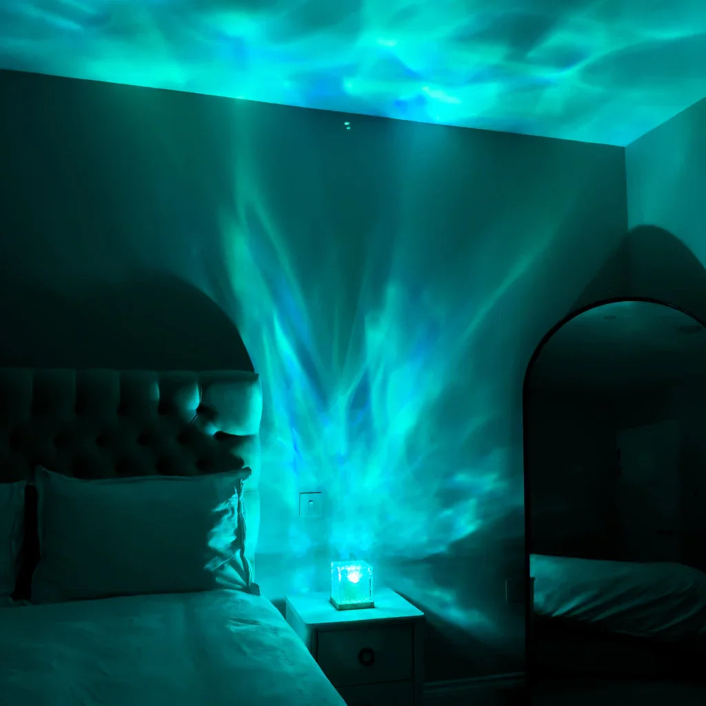 AuroreLume™ – Lampe d’Ambiance Effet Aurore